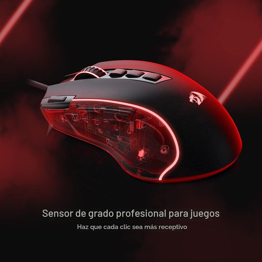 Redragon M612 Predator Gaming Mouse Wired RGB 8000 dpi Optical