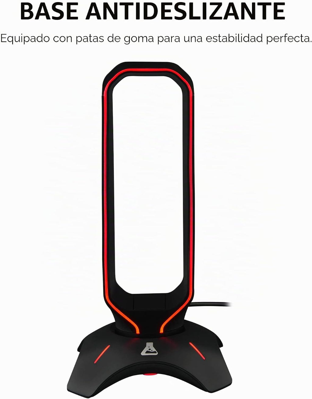 The G-Lab K-Stand Radon Gaming Stand for Helmets - RGB Backlight, USB HUB 2