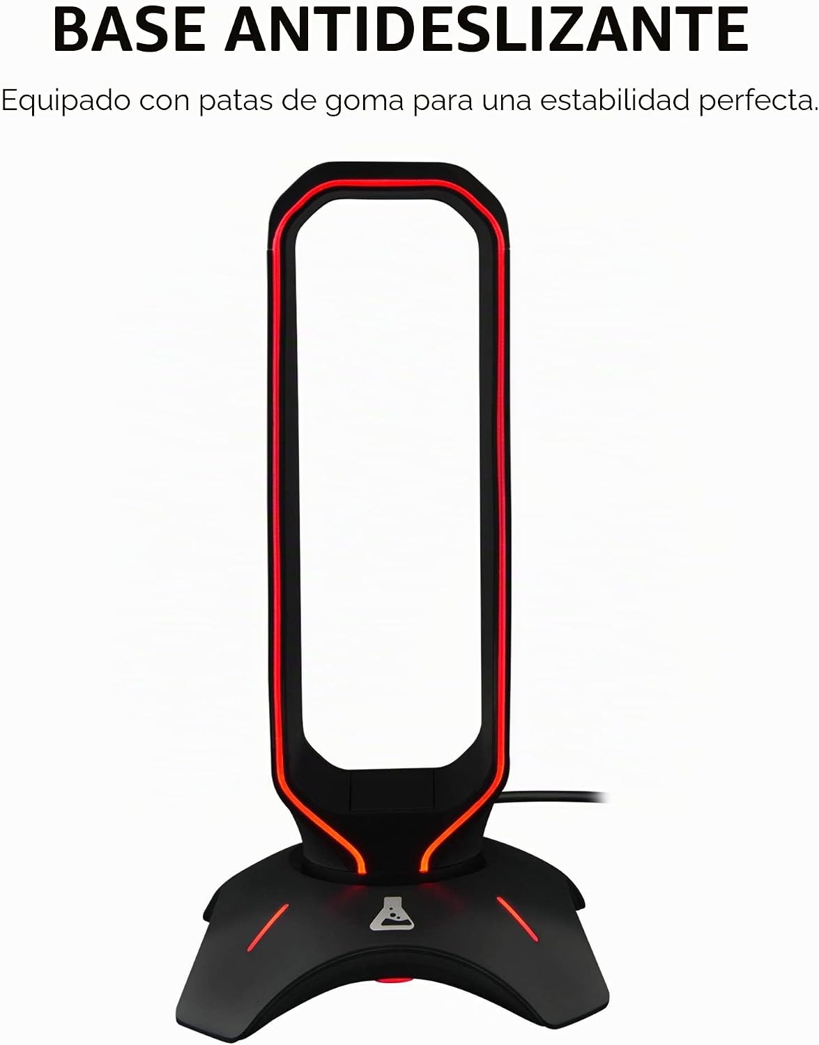 The G-Lab K-Stand Radon Gaming Stand for Helmets - RGB Backlight, USB HUB 2