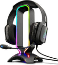 The G-Lab K-Stand Radon Gaming Stand for Helmets - RGB Backlight, USB HUB 2
